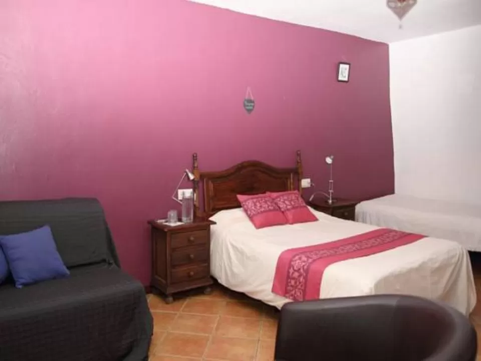 Chambre triple avec terrasse
