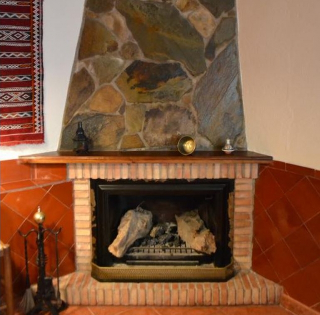 Chimenea de la casa 