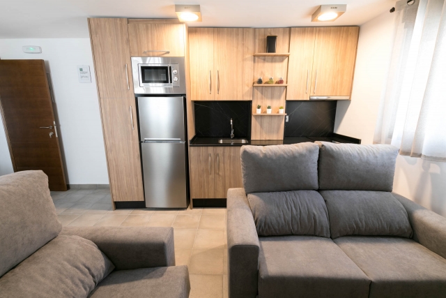 Cocina en el salon