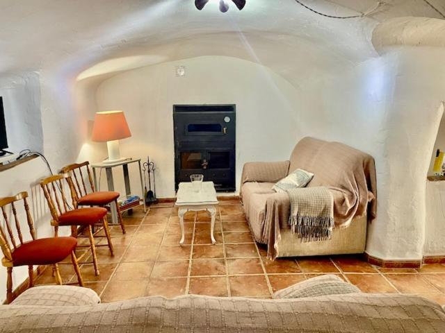 Sala con chimenea