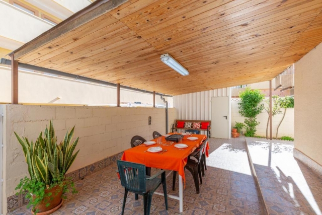 Agradable porche exterior