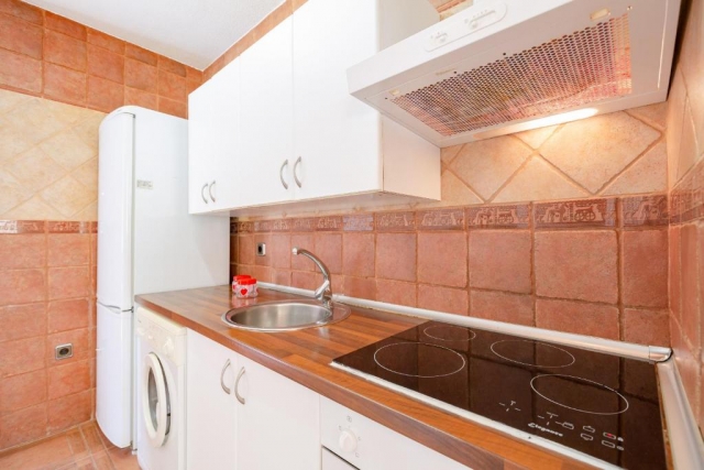 Cocina amplia de la casa