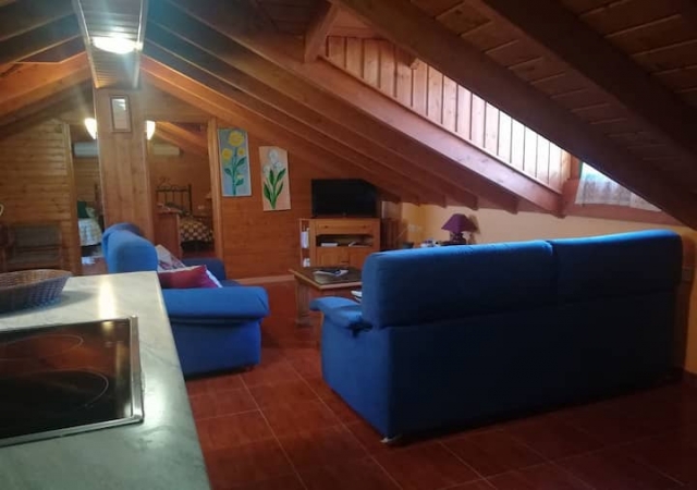Salon con TV