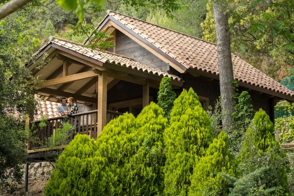 Càmping Montagut- Chalet de Madera