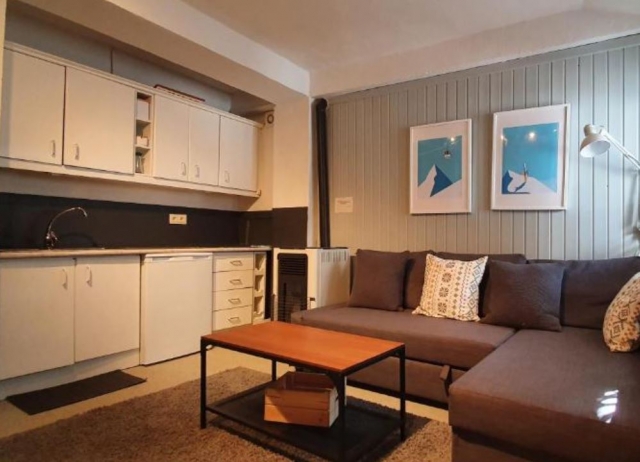  Kitchen next to the living room 