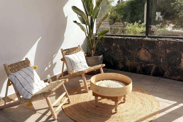 Agradable terraza