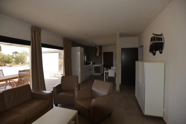 Sala de estar y vista