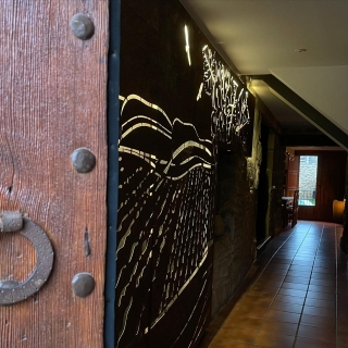 Entrada al alojamiento