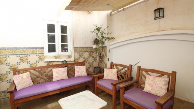 Agradable terraza