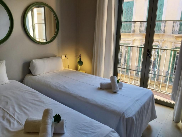 Dormitorio amplio doble 