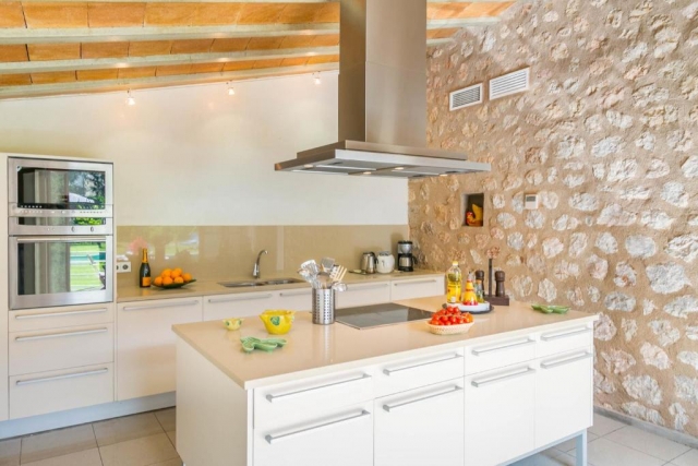 Cocina americana con isla