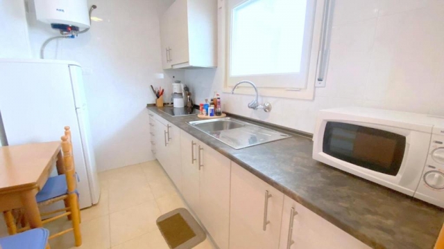 Cocina alargada