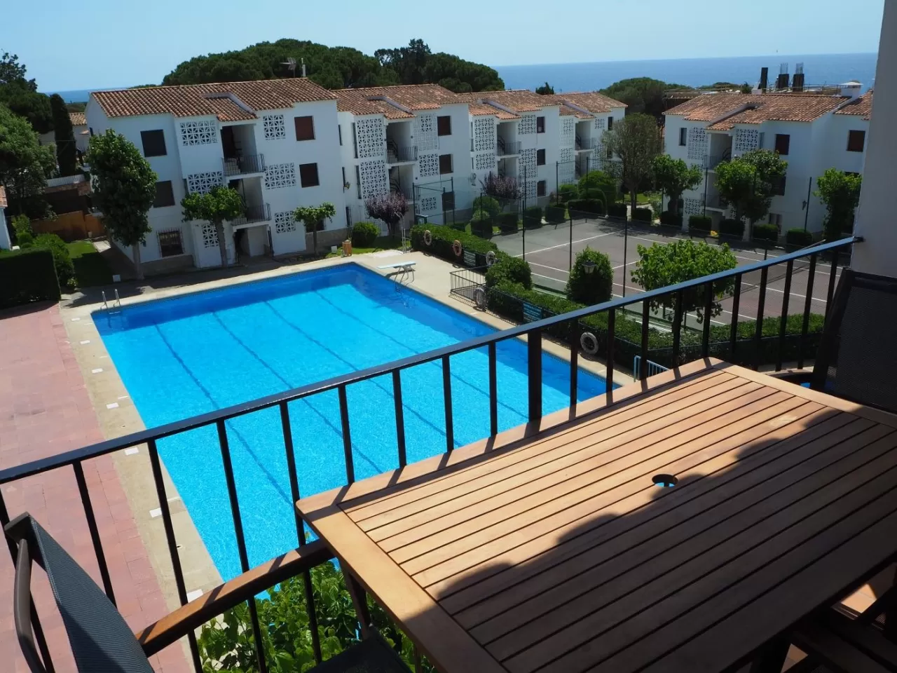 Apartamento en Calella con vistas al mar