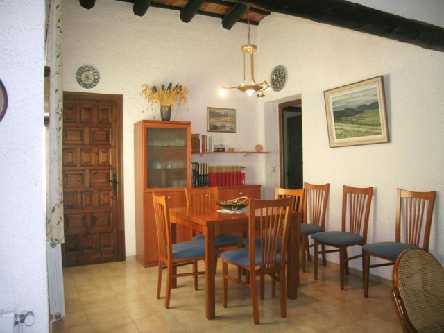Sala de estar con comedor