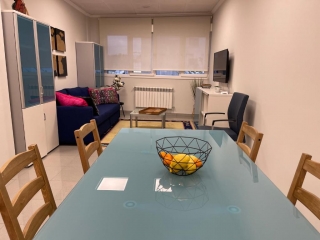 Sala de estar con comedor