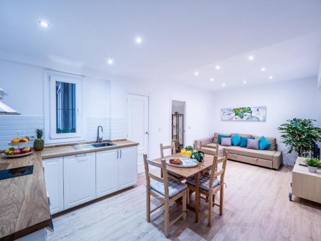 Cocina comedor y sala 