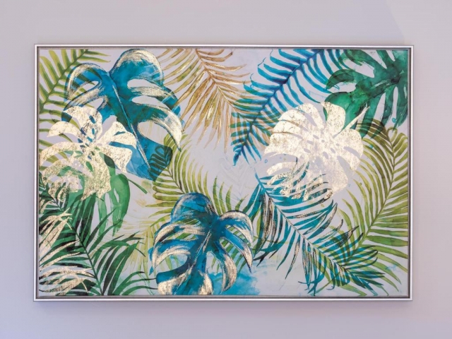 Sala de estar y sus detalles