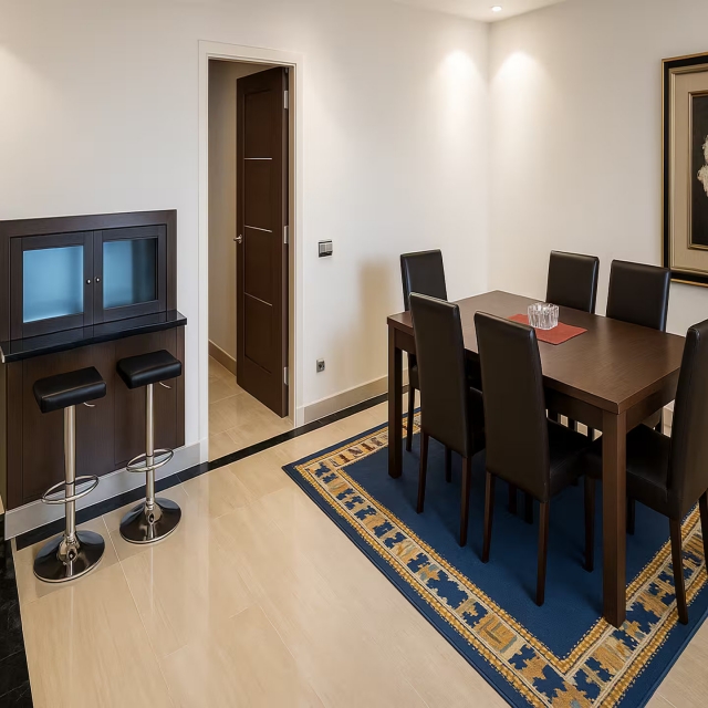 Sala de estar y mesa