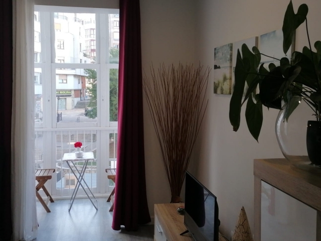 Sala de estar con vistas