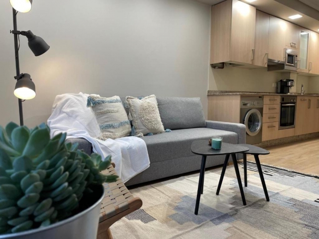 Sala junto a la cocina