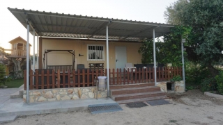 Amplio porche de la casa