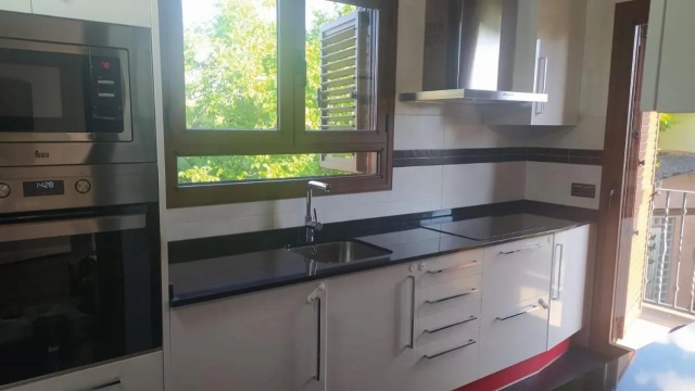 Cocina con ventana 