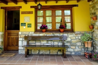 El porche de la casa