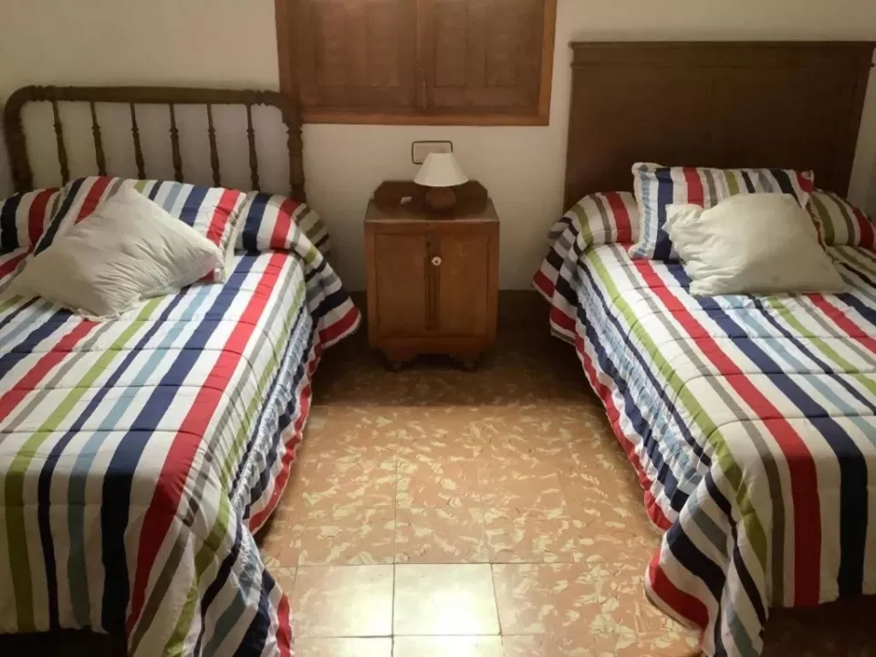 Chambre avec 2 lits