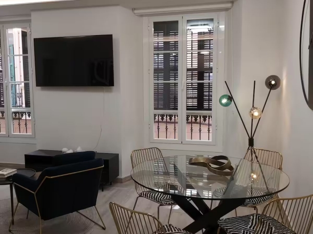 Salon con television