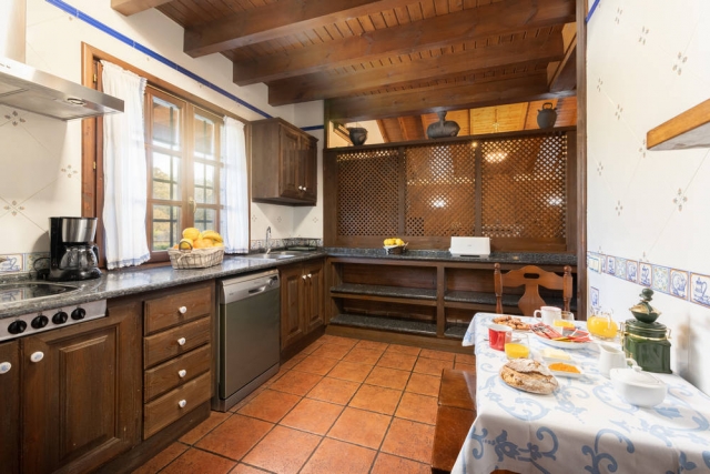 Cocina con horno