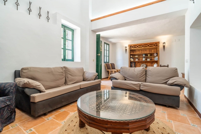 Sofas y mesita auxiliar