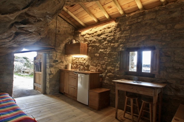 Cocina y sala de estar