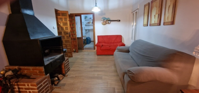 Salon con Chimenea