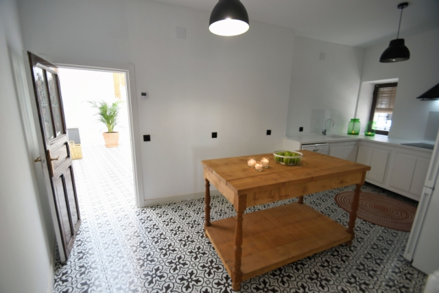 Cocina amplia
