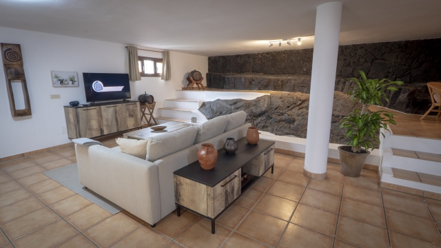 Sala agradable con tele 