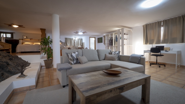Sala de estar con cocina 