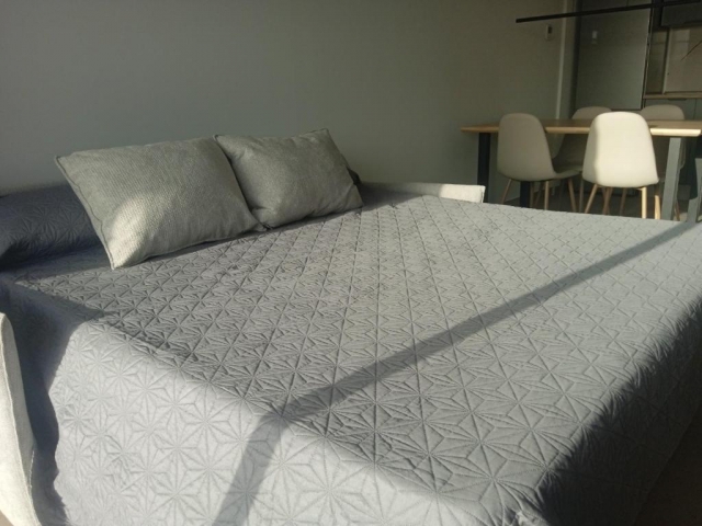 Sala con sofa cama 