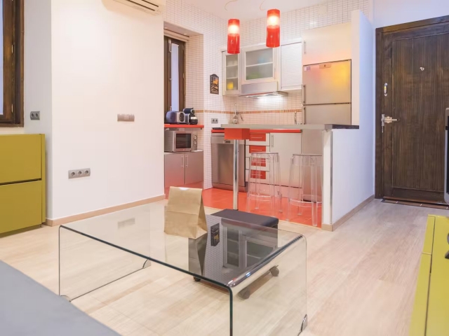 Sala de estar y cocina