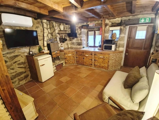 Sala de Estar con Cocina 