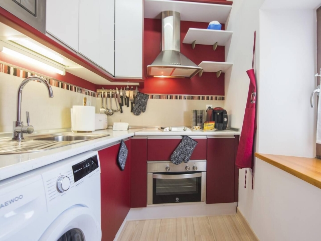 Cocina burdeos 