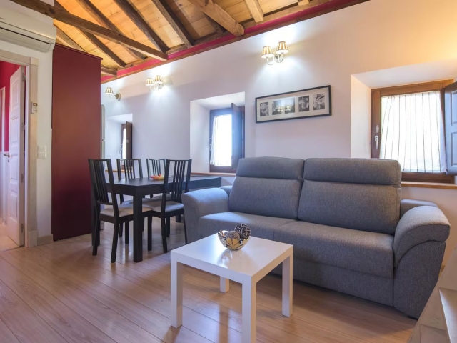 Sala de estar con comedor