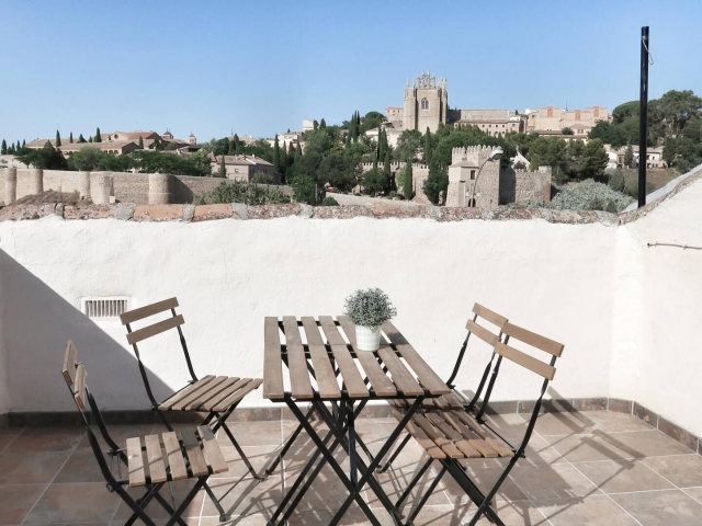 Agradable vista terraza