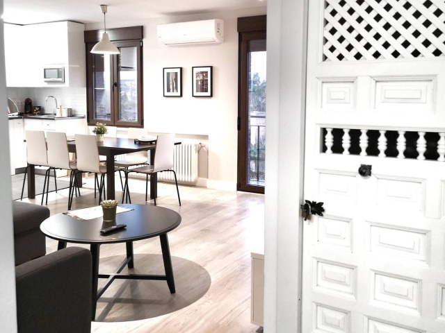 Sala de estar con cocina
