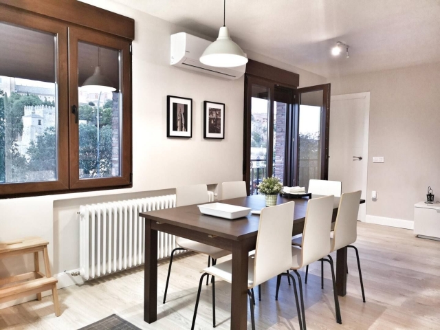 Sala de estar con comedor