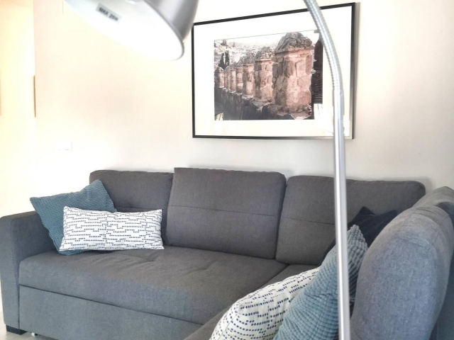 Sala de estar con cuadro