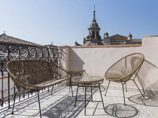Agradable terraza 