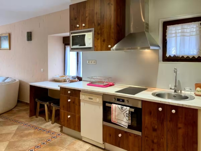 Cocina con armarios