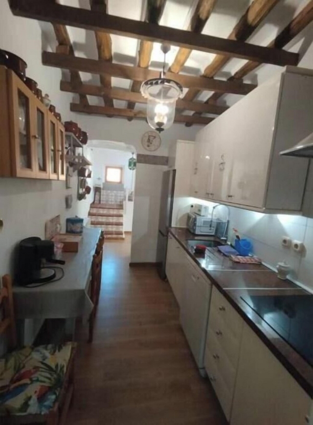 Cocina alargada 