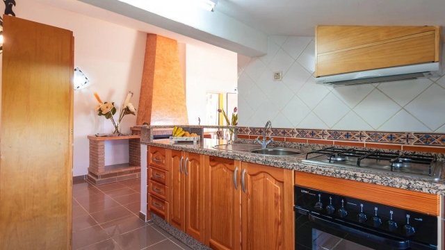Cocina con armarios