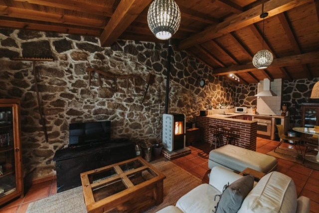 Sala de estar con tele